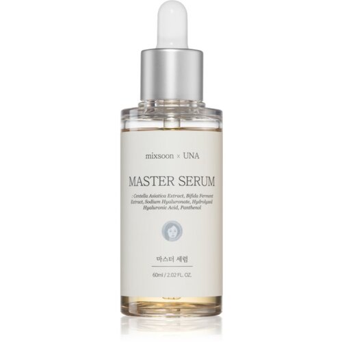 Mixsoon x UNA Master Serum intenzivni regeneracijski serum s fermentiranimi sestavinami 60 ml Slike