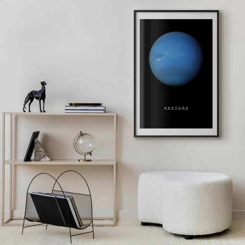  Plakat - Neptune 60x90 Crni okvir s margom Cene