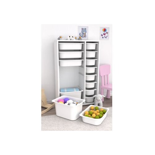 Hanah home vi&amp;scaron;enamenska polica rine 2D4K8U white Slike