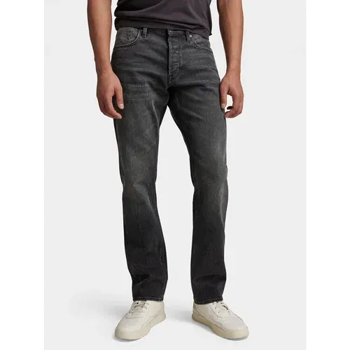 G-star Raw Jeans hlače Mosa D23692-B479 Črna Straight Fit