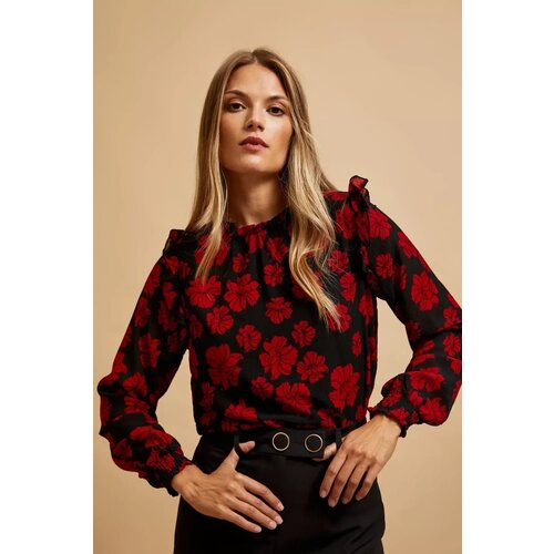 Marisse Floral Pattern Shirt Slike