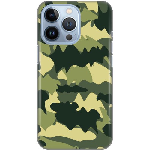 maska Silikonska Print Skin za iPhone 13 Pro 6.1 Army Slike