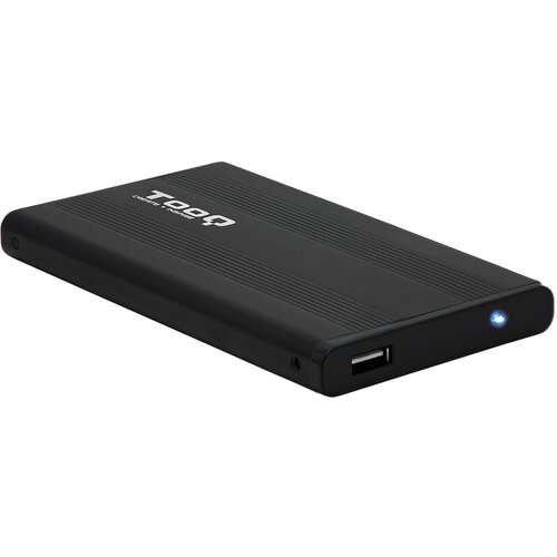 TooQ 2,5" Sata zunanji HDD Box (95Mm) - Usb 2.0 črn, (21407684) Cene