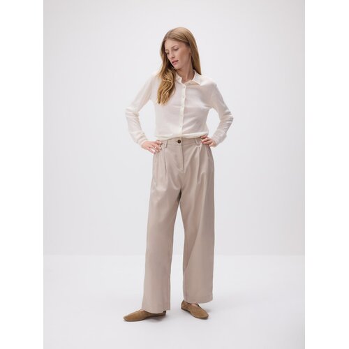 Reserved LADIES` TROUSERS - bež Cijene