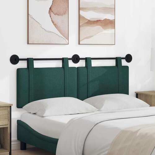 Držeće uzglavlje Zidne Tamnozelena 130 x 55 x 5 cm tkanina - Tamnozelena 120 cm bez LED svjetla Cijene
