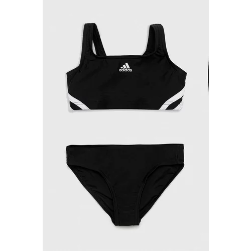 Adidas Dječji dvodijelni kupaći kostim 3S boja: crna