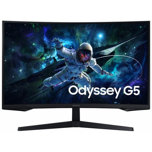 Samsung monitor 27" Odissei G5 G55C zakrivljeni S27Cg552Eu, 2560 Ks 1440, Va, 1Kshdmi, 1Ksdp, 165Hz Cene