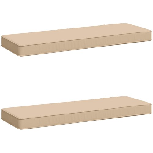  Jastučići za klupe - 2 dijela VUGHT 2 pcs 100% poliester Krem Cene