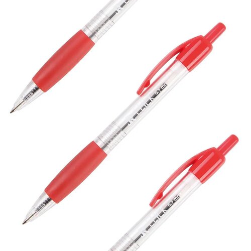Click, hemijska olovka, crvena, 0.7mm ( 131340 ) Slike