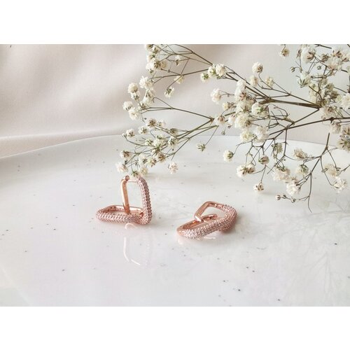 Jewelry Nikolić minđuše Cirkon Pune RoseGold Cene