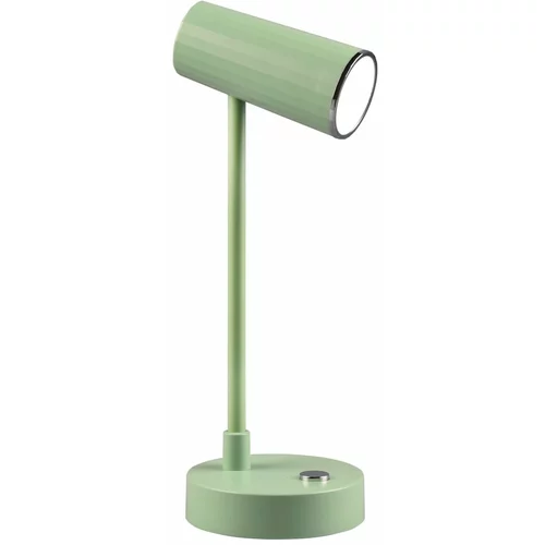 Tri O Svetlo zelena LED zatemnitvena namizna svetilka (višina 28 cm) Lenny –