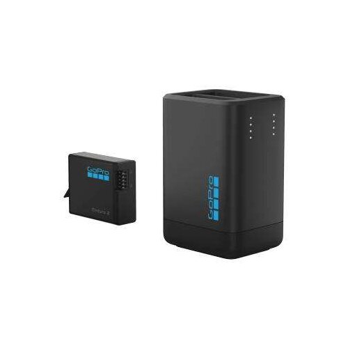 GoPro dual battery charger + enduro 2 battery mission 1 series + hero black punjac ( AGDBD-001-EU ) Slike