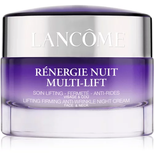 Lancôme Rénergie Nuit Multi-Lift noćna krema za učvršćivanje protiv bora za lice i vrat 50 ml