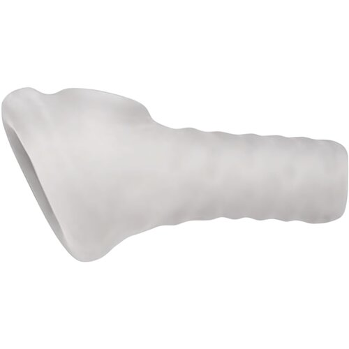PerfectFIT Breeder - odprt ovoj za penis (10 cm) - mlečno bela Cene