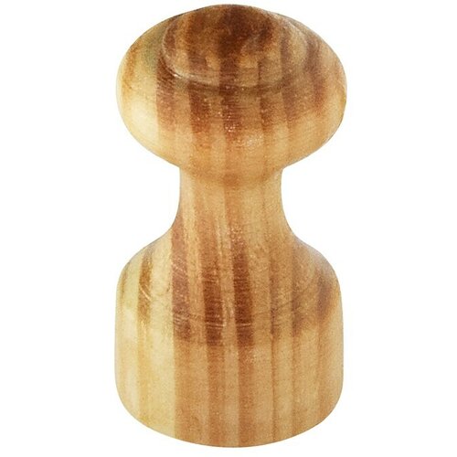 SIRO Garderobna kuka (&amp;Oslash; x V: 15 x 29 mm, Smeđa, Drvo) Slike