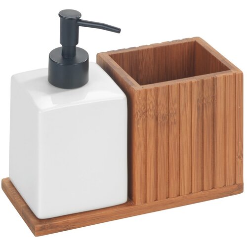 Wenko 54944100 - dozator sapuna mera 18,5x17 cm braon Slike