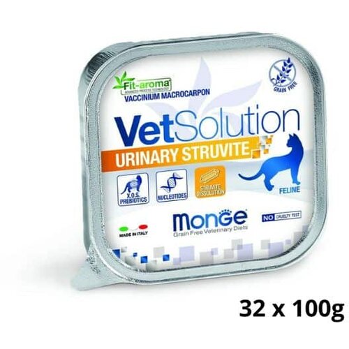 Monge vetsolution  cat Urinary Struvite - Wet Cene