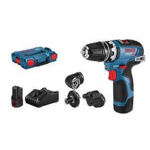 Bosch Akumulatorska bu&scaron;ilica/odvrtač GSR 12V-35 FC Solo sa 4 Flexi Click nastavka i koferom Cene
