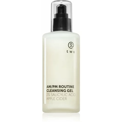 Two Cosmetics AM/PM Routine Cleansing čistilni gel s salicilno kislino 200 ml