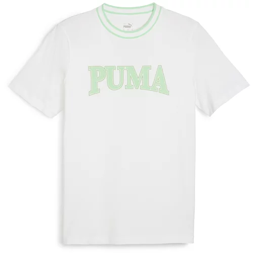 Puma Majica svetlo zelena / bela