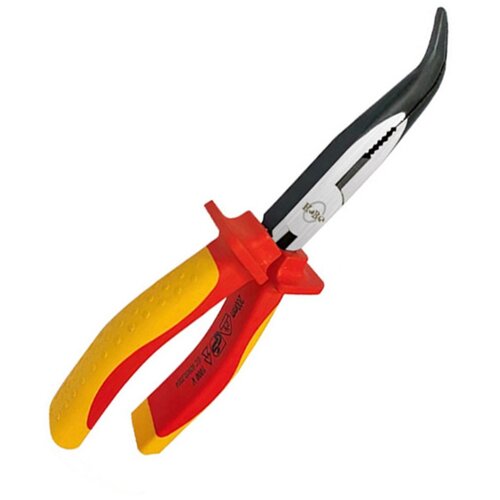 INF Večnamenski izolirani kle&scaron;če za elektrikarje 8 inch, ukrivljeni nos, (5000295671) Cene