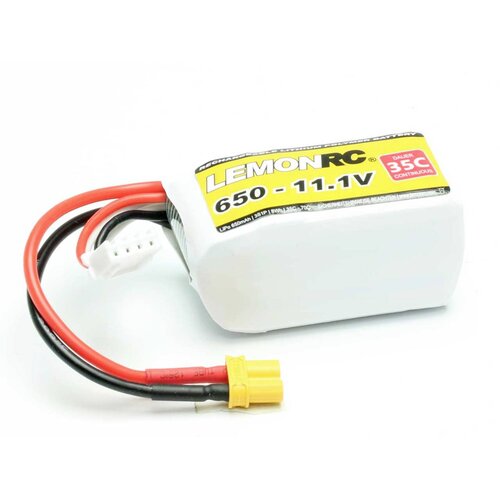LemonRC lipo akumulatorski paket za modele 11.1 V 650 mAh &Scaron;tevilo celic: 3 35 C mehka torba XT30, (20641279) Cene