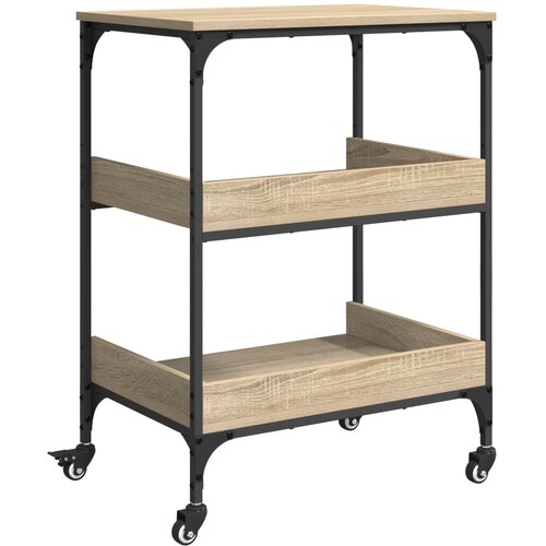  Kuhinjski kolica Sonoma hrast 60 x 41 x 80,5 cm Slike