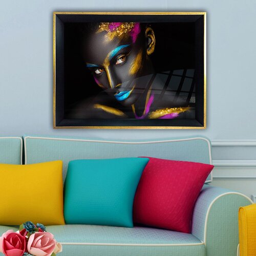 Wallity SAC245156215 multicolor decorative framed painting Cene