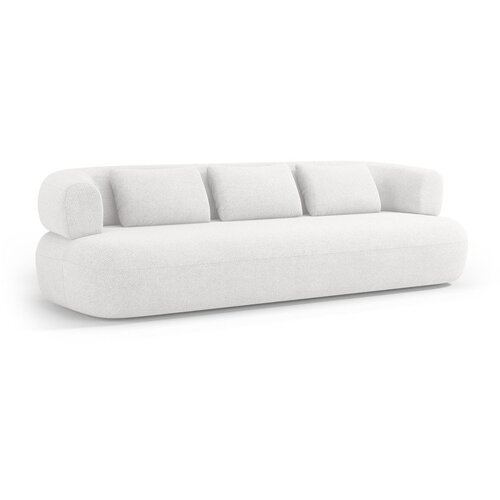 Micadoni Slonoko&amp;scaron;čena sedežna garnitura iz tkanine boucl&amp;eacute; 226 cm Jenny &amp;ndash; Slike