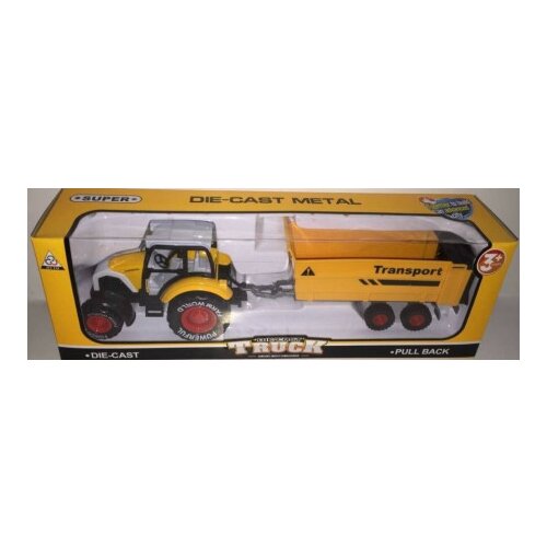 Merx igračka traktor 14.5cm metal plastika ( MS01409 ) Slike