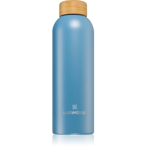 Waterdrop Thermo Steel boca za vodu od nehrđajućeg čelika boja Turquoise Matt 600 ml Slike