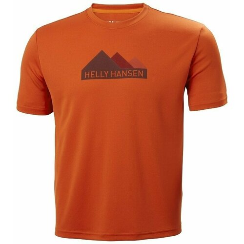 Helly Hansen Muška majica HH TECH GRAPHIC T-shirt narandžasta Slike