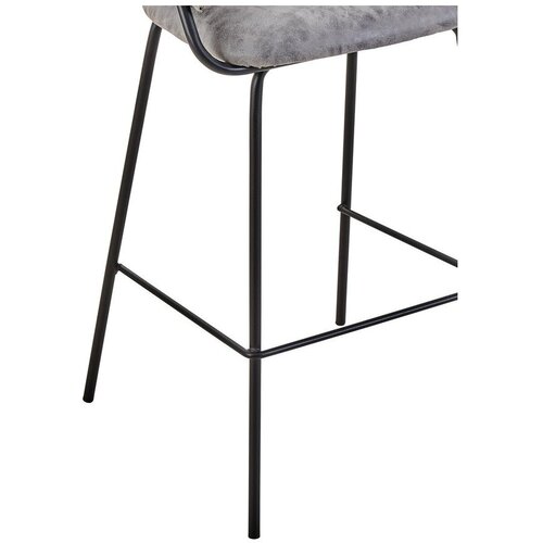Premier Housewares Crna/siva podstavljena barska stolica Tamzin &amp;ndash; Slike