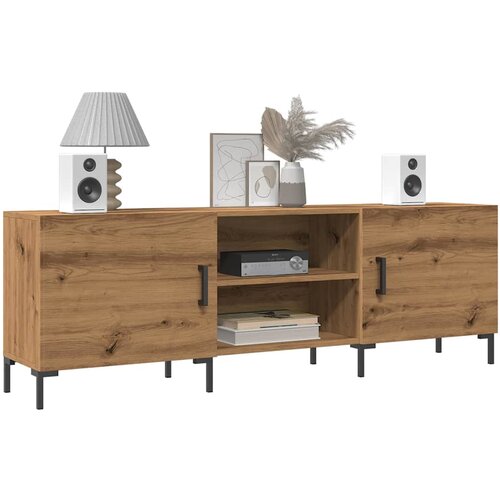 VidaXL TV omarica artisan hrast 150x30x50 cm inženirski les Slike