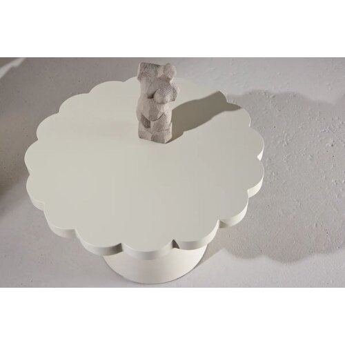 Venture Home Krull klub stolić ⌀70 cm, bež Slike