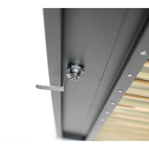  Westman Spremi&amp;scaron;te za 2 kante za smeće | 2x240 litara | Antracit | 84x134x125 cm - BRANDED IN GERMANY Slike