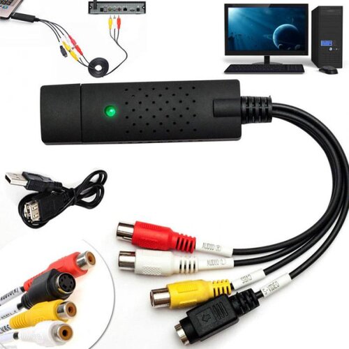  2.0 video i audio grabber VHS-2D ( 100-15 ) Slike