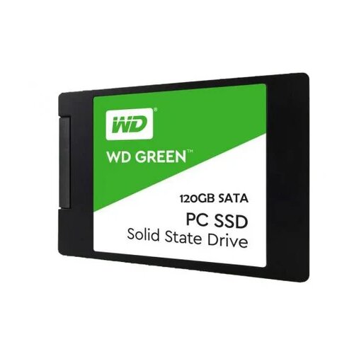 Western Digital SSD WD Green&amp;trade; 120GB 2.5&amp;rdquo;/7mm, SATA III 6 Gb/s, 540/430 MB/s (B/P) Slike