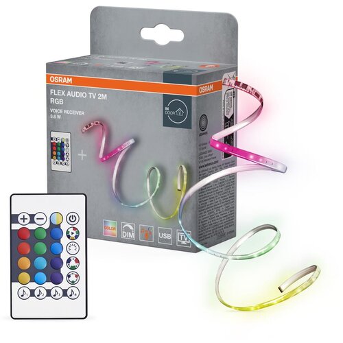 Osram LED RGB prigu&amp;scaron;iva traka za TV FLEX AUDIO 2m LED/3,6W/5V + DO Slike