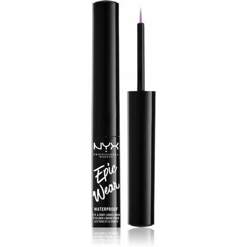 NYX Professional Makeup Epic Wear Liquid Liner tekoče črtalo za oči z mat finišem odtenek 06 Lilac 3.5 ml
