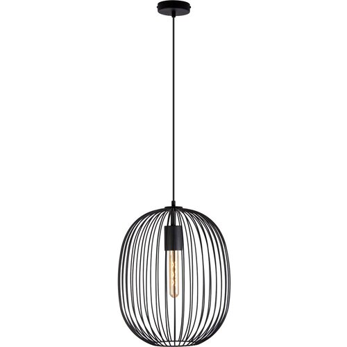  Luster na sajli OVELLA 1xE27/15W/230V &Oslash; 34 cm crna Cene