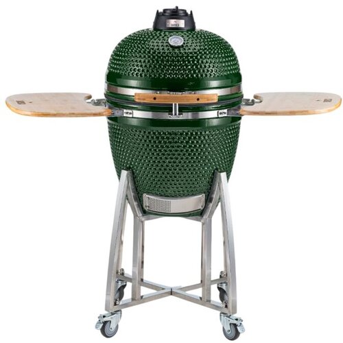 BARBECA Ro&scaron;tilj na ugljen Kamado 21" zeleni Cijene