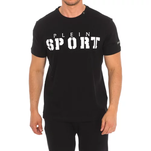 Philipp Plein Sport Majice s kratkimi rokavi TIPS400-99 Črna