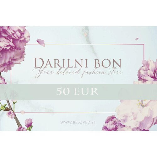 Beloved Darilni bon v vrednosti 50 eur Cene
