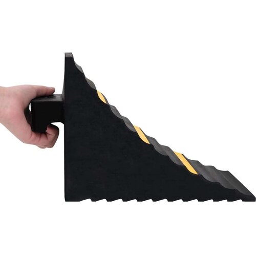 VidaXL podmetači za kotače 2 kom 29 x 16 x 19 cm gumeni Slike