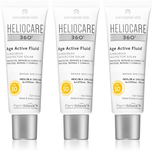 Heliocare 360° Age Active Fluid emulzija za sončenje proti staranju SPF 50+ Cene