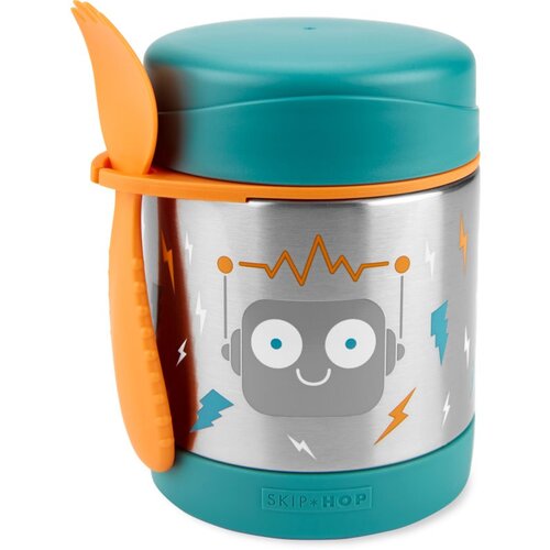Skip Hop Spark Style Food Jar termovka za jesti Robot 3 y+ 325 ml Cene