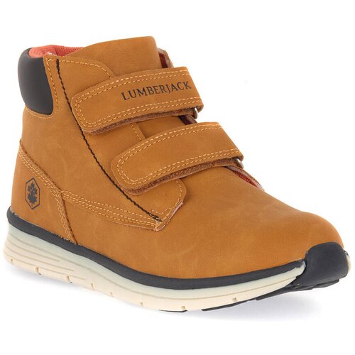 Lumberjack Pol&amp;scaron;kornji 004 ANKLE BOOT LACE Rumena Slike