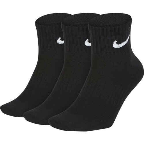 Nike čarape za fitnes U NK EVERYDAY LTWT ANKLE 3PR crna SX7677 Slike
