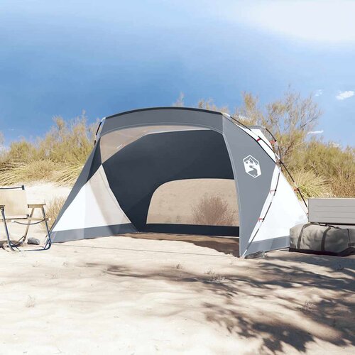  za plažu sivi 274 x 178 x 170/148 cm 185T poliesterski Slike